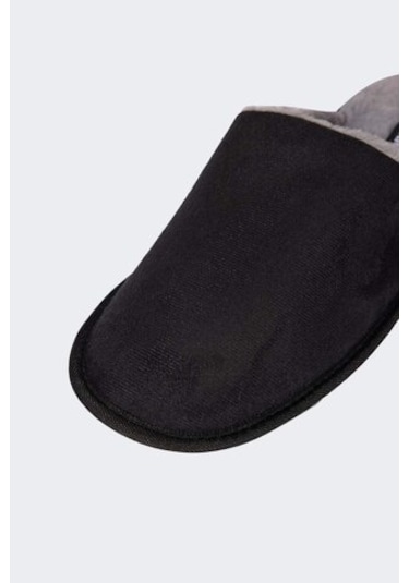 Defacto Erkek Düz Taban Ev Terliği D4777ax24wnbk23 Siyah