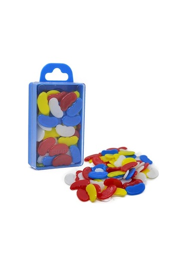 Sayı Fasülyesi 1 Paket Plastik Sayı Sayma Fasülyeleri 1. Sınıflar İçin Renkli Fasulye