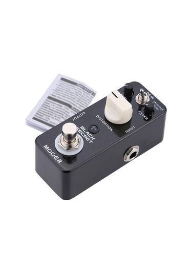 Mooer Black Secret Mikro Mini Distorsiyon Elektro Gitar Siyah