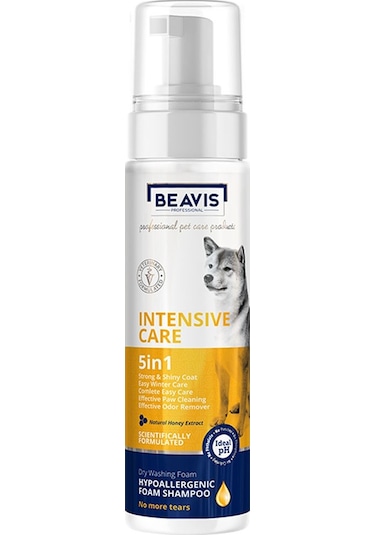 Beavis Natural Bal Özlü Köpekler İçin Köpük Şampuan 200 ml