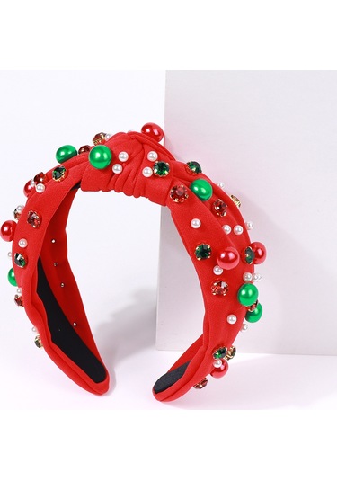 Noel Taçlı Kafa Bandı, Noel Süsleri, Kadınlar İçin Noel Saç Bantları Çok  Renkli