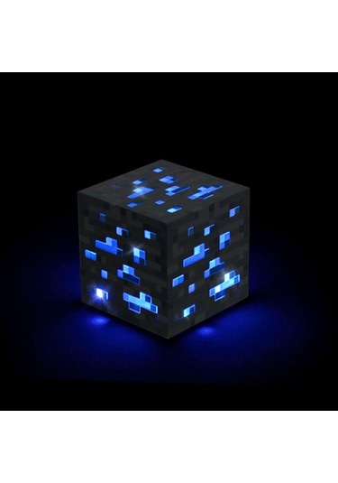 Mavi Gece Lambası Usb Şarj Edilebilir Işıklar 4 İsteğe Bağlı Renk Led Oyuncaklar Ev Dekor Çocuk Hediye Mavi