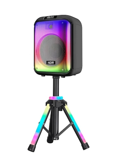 Ultratekno Ndr-102b Full Rgb Panel 40 Watt Sahne Ayaklı Hoparlör