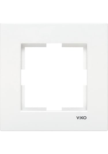 Viko Karre Tekli Çerçeve Beyaz