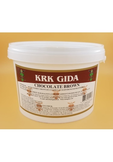 Krk Gıda Gıda Boyası Kahverengi 1 KG