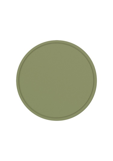 Sones Ev Yuvarlak Isı Yalıtım Matları Mutfak Yüksek Sıcaklığa Dayanıklı Silikon Ped, Renk: Kase Ped Yeşil Diğer