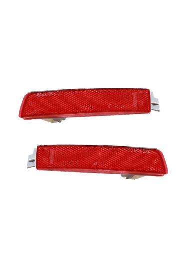 Symbee Nissan Sentra Juke Kicks İçin 2 Adet Arka Tampon Reflektör Fren Lambası, Kolay Kurulum, Dayanıklı Abs Malzeme, Doğru Bağlantı Sol+sağ