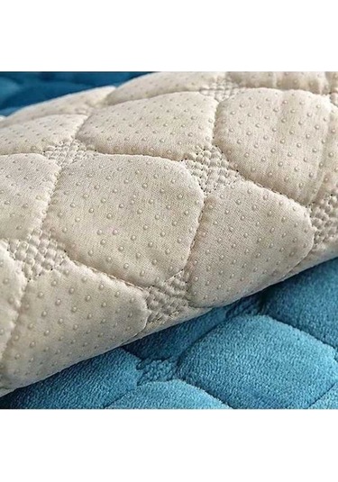 Willowhaven Genel Lacivert Yumuşak Peluş Kanepe Yastığı Havlu 45-210cm Kılıfı Lacivert