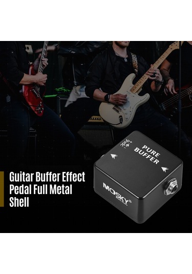 Geeksen Gitar Buffer Efekt Pedalı Tam Metal Kabuk