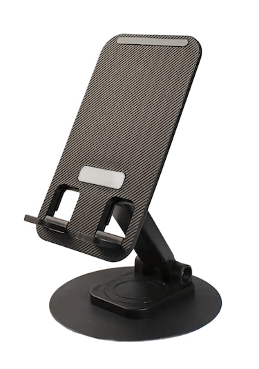 V10 Telefon Tutucu Telefon Tablet Standı Metal 360 Kaydırmaz