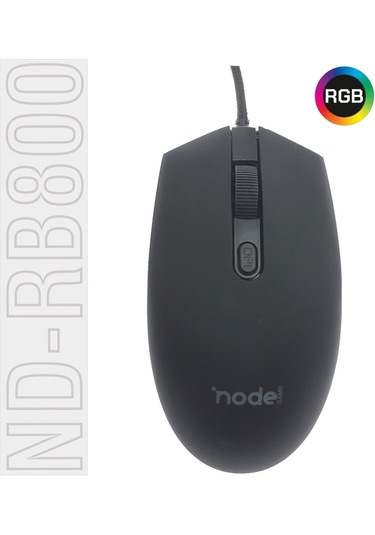 Node Game ND-RB800 Kablolu Rgb Işıklı Optik Mouse