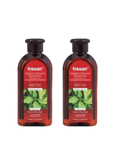 Tresan Isırgan Otu Normal ve Kuru Saçlar için Şampuan 2 x 300 ML