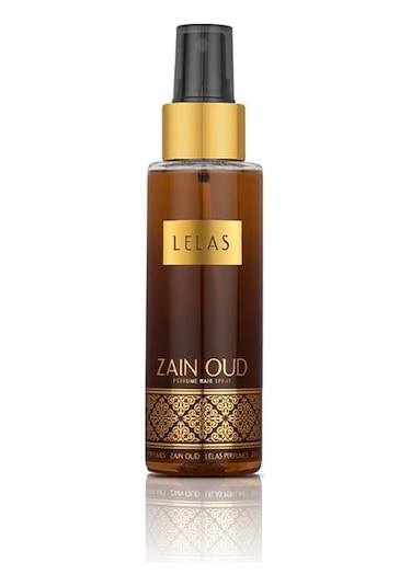 Lelas 1577 Zain Oud Siyah Kutulu Hediyelik Set Parfüm + Deodorant + Vücut Spreyi + Saç Spreyi
