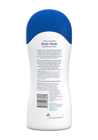 Cetaphil Ultra Gentle Yenileyici Vücut Şampuanı 500 ML