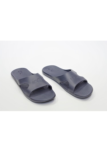 Erkek Havuz Terliği - Kaymaz Taban Koyu Gri Nabaiji Meridyendukkan Gri