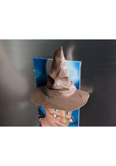 Harry Potter Hogwarts Seçmen Şapka Sorting Hat Figürlü Süs Buzdolabı Magneti