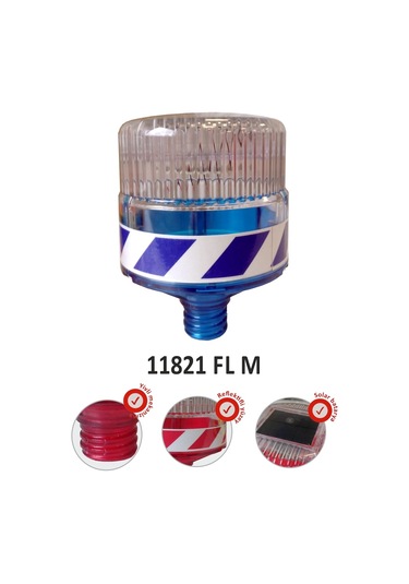 11821 Fl M Evelux Solar Flaşörlü Ledli Lamba