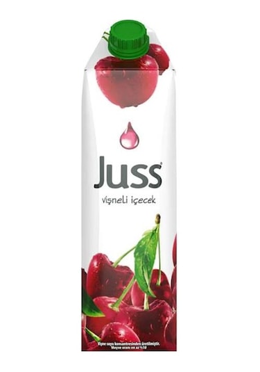 Juss İçecek Vişneli 1 L