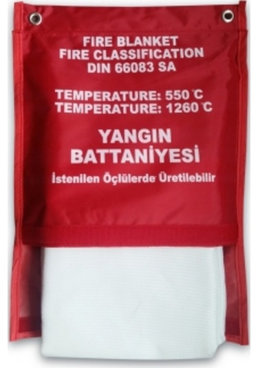 Yangın Battaniyesi Çantalı