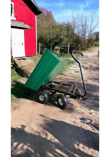 Hasfire Bahçe Arabası Standart Model Çelik Kasa