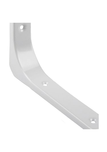 Suntek Ağır Hizmet Raf Aparatı Duvara Asma L Şekilli Braketler Beyaz 8 İnç Beyaz
