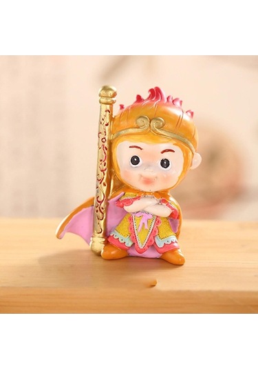 Pazly Suntek Mor-pembe-pelerin Maymun Koridor Karikatür Heykeli Qv