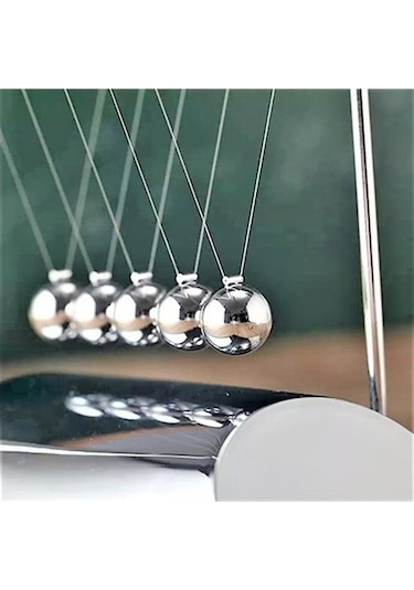 Kişiye Özel Newton Denge Topları Büyük Boy Newtons Cradle