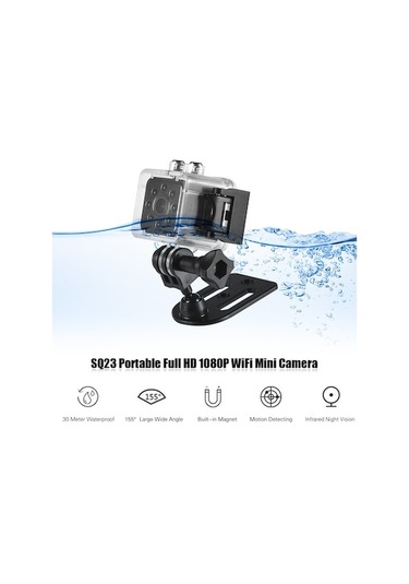 Trendooze Springsun Video Kamera Sq23 Taşınabilir Wifi Mini Kamera Full Hd 1080p Küçük Dijital Video Kamera Oi