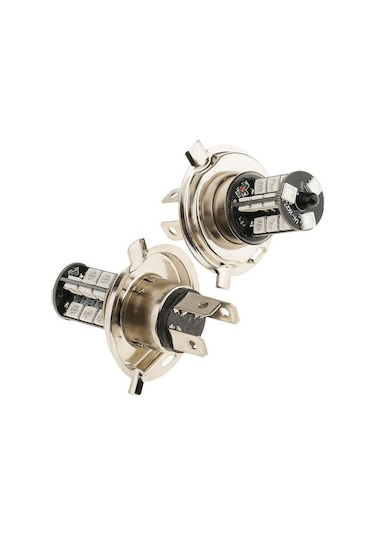 Dianziye H4 Tipi Rgb Led Fari Seti - 27smd Işıklı, Kumandalı Ve Çarpıcı Renkli, 2 Adet Fari + Kumanda Dahil