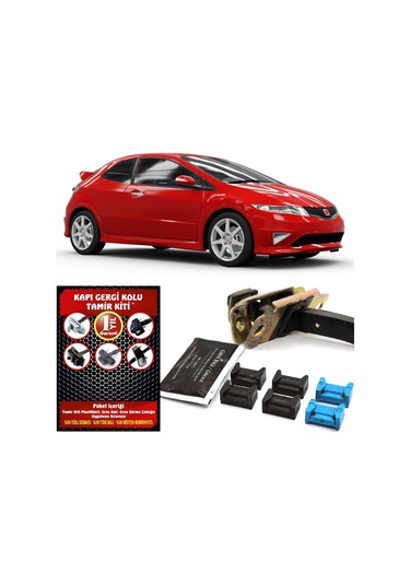 Barrer Honda Civic FN FK TypeR Kapı Gergi (Limitör) Tamir Kiti 2006-2016