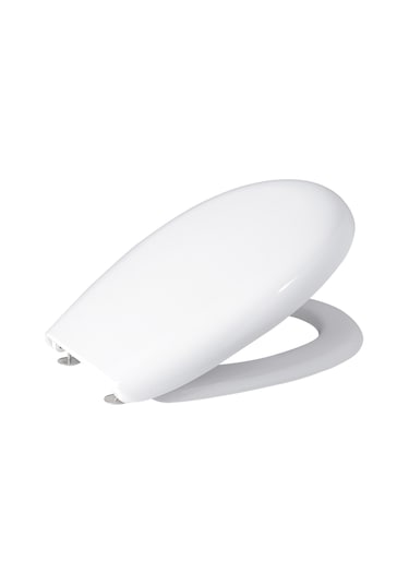 Tema 41121 Duroplast Empire - Alttan Krom Menteşeli Klozet Kapağı