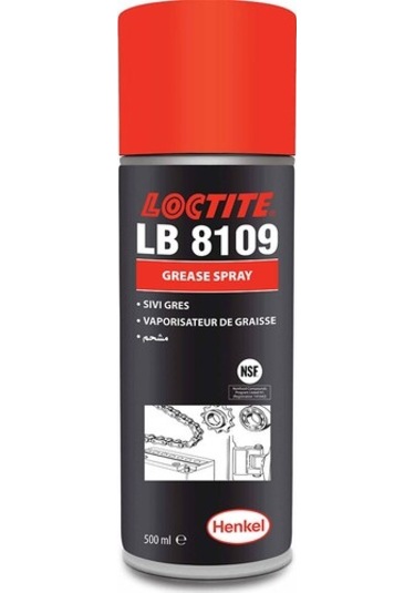 Loctite Lb 8109 Sivi Gres Sprey 500 Ml