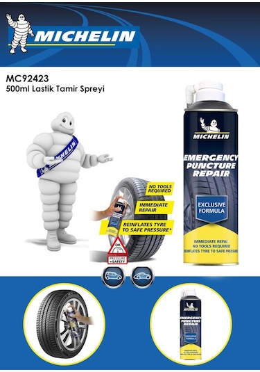Michelin Mc92423 500ml Lastik Tamir Spreyi Fr Mc92423