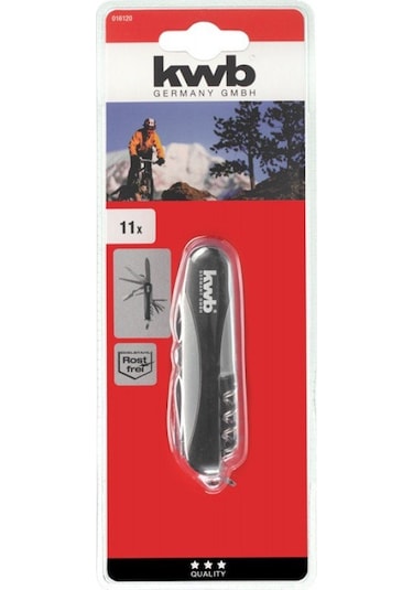 Kwb 016120 Çok Amaçlı El Aleti 11 Fonksiyonlu Siyah