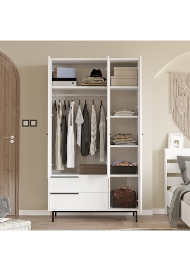 Robin Home Lidya Genç Odası Takımı 3'lü Set Beyaz