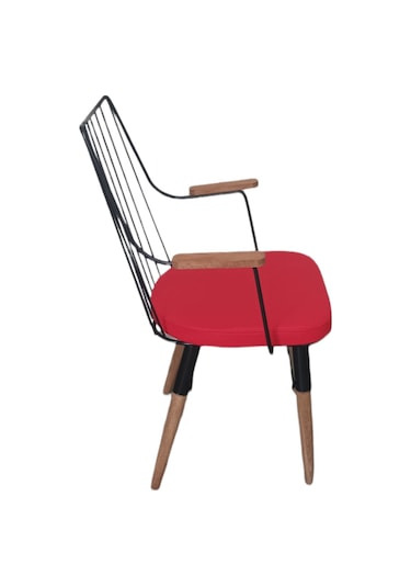 Mutfak Sandalyesi Cafe Sandalyesi Salon Kollu Sandalye