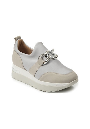 Kadın Dolgu Taban Ayakkabı 9b4636 Comart 4636 Trıc Sprınt G Çok Renkli