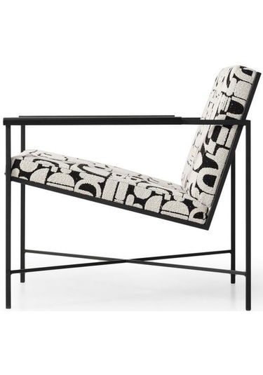 Berjer No:793 Ahşap Berjer Rehome Beyaz