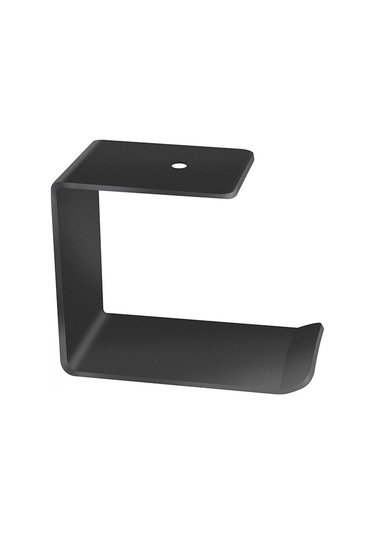 Sones 2 Adet Z5 Tamamen Alüminyum Alaşımlı Kulaklık Tutucu Askı Kancası Duvar Sergileme Rafı Siyah