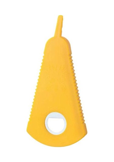 Konserve Şişe Açacağı Hafif Emek Tasarrufu Sağlayan Plastik Çok Amaçlı Kavanoz Kaymaz Şişe Açacağı Mutfak İçin Sarı