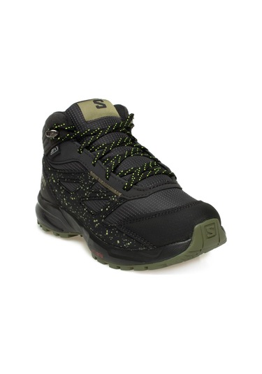 Salomon 472835 Outway Mid Cswp Junior Siyah Çocuk Ayakkabı Siyah
