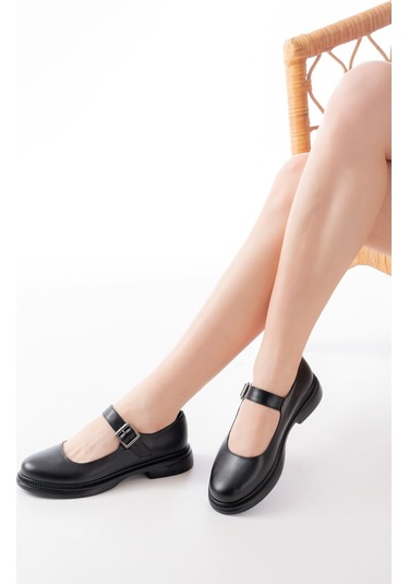 Ysn-4444 Siyah Günlük Bayan Ayakkabı Siyah