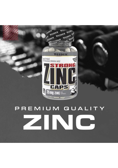 Weider Strong Zinc Caps 120 Caps