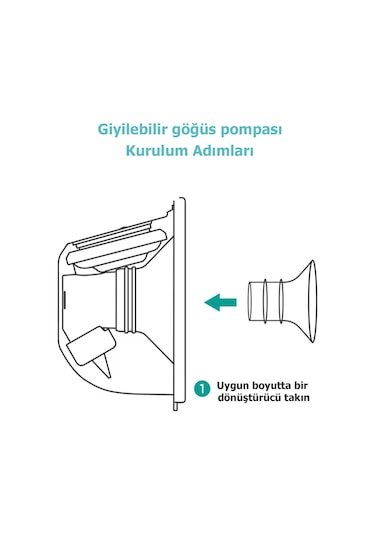 Babyhope Göğüs Pompası Kalkanı Silikon Flanş Küçültücü 13-15-17 MM 3'lü Set