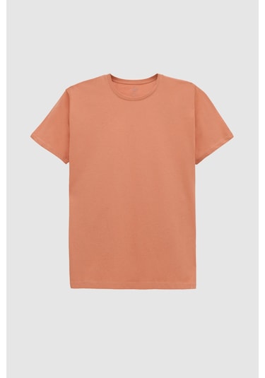 Ds Damat Slim Fit Tarçın Bisiklet Yaka %100 Pamuklu Nefes Alabilen T-shirt 4hc141996753m TARÇIN Ds Damat Slim Fit Tarçın Bisiklet Yaka %100 Pamuklu Nefes Alabilen T-shirt 4hc141996753m TARÇIN