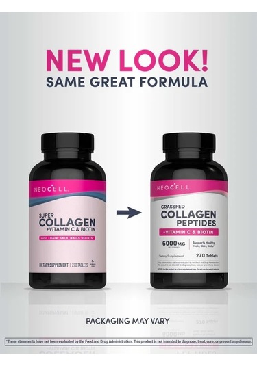 Grassfed Collagen Peptides 270 Tablet