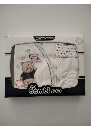 Zıbın Bebek 5 Parça Lacivert Pamuklu Çok Renkli