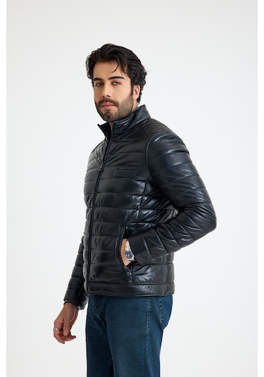 Franko Armondi Klasik Erkek Deri Ceket E68-khs-01-2765-23919 Siyah