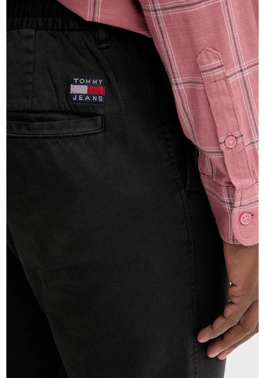 Tommy Jeans Erkek Pantolon Dm0dm21705 Bds Siyah Siyah