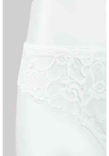 Loya Kadın Ekru Tulipa Brazilian Külot Ekru